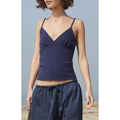 John Galt Women's Navy Overlap Tank Top T-Shirts, Hoodie, Sweatshirt | GrindPrints.com