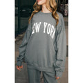 John Galt Women's New York Crew Neck Sweatshirt T-Shirts, Hoodie | GrindPrints.com