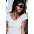John Galt Women's Peach Zelly Short Sleeve Top T-Shirts, Hoodie, Sweatshirt | GrindPrints.com