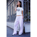John Galt Women's Pink Striped Anastasia Sweatpantsstyle{n002}2 T-Shirts, Hoodie, Sweatshirt | GrindPrints.com
