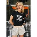 John Galt Women's Radio Silence Emma Short Sleeve T-Shirt Hoodie, Sweatshirt | GrindPrints.com