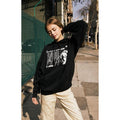 John Galt Women's Radio Silence Oversized Hoodie T-Shirts, Sweatshirt | GrindPrints.com