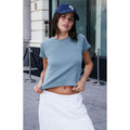 John Galt Women's Sage Emma Short Sleeve T-Shirt Hoodie, Sweatshirt | GrindPrints.com