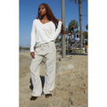 John Galt Women's Sand Striped Anastasia Sweatpants T-Shirts, Hoodie, Sweatshirt | GrindPrints.com