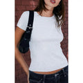 John Galt Women's Silver Ashlyn T-Shirt Hoodie, Sweatshirt | GrindPrints.com