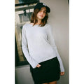John Galt Women's Silver Leah Long Sleeve Top T-Shirts, Hoodie, Sweatshirt | GrindPrints.com