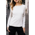 John Galt Women's Silver Leah Long Sleeve Topstyle{n002}2 T-Shirts, Hoodie, Sweatshirt | GrindPrints.com