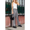 John Galt Women's Silver Pinstripe Low Rise Straight Leg Trousers T-Shirts, Hoodie, Sweatshirt | GrindPrints.com