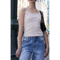 John Galt Strawberry Pointelle Skylar Tank Top T-Shirts, Hoodie, Sweatshirt