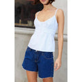 John Galt Women's Striped Tiffany Cotton Tank Top T-Shirts, Hoodie, Sweatshirt | GrindPrints.com