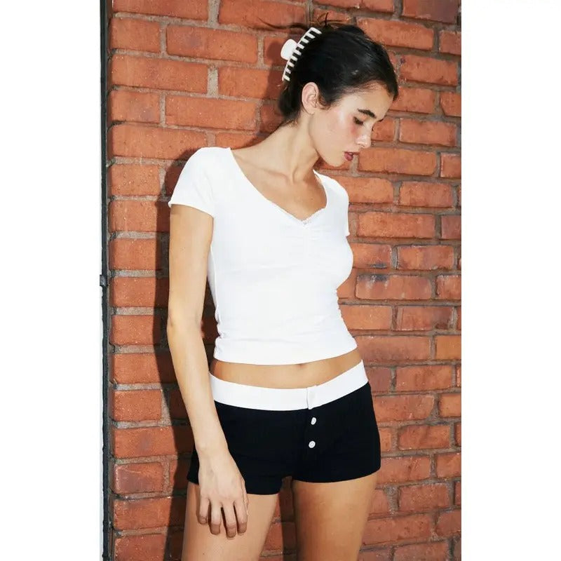 John Galt Women's Thick Ribbed Boyshorts - Multicolor T-Shirts, Hoodie, Sweatshirt | GrindPrints.com