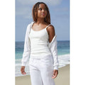 John Galt Women's White & Pink Floral Skylar Tank Top T-Shirts, Hoodie, Sweatshirt | GrindPrints.com