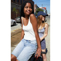 John Galt Women's White Beyonca Tank Top T-Shirts, Hoodie, Sweatshirt | GrindPrints.com