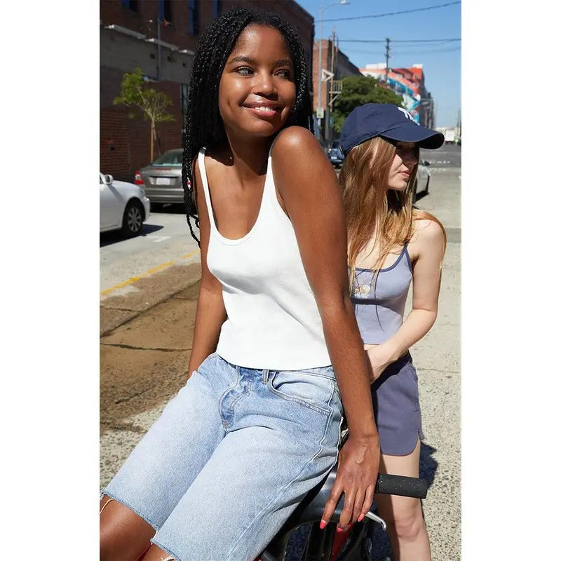 John Galt Women's White Beyonca Tank Top T-Shirts, Hoodie, Sweatshirt | GrindPrints.com