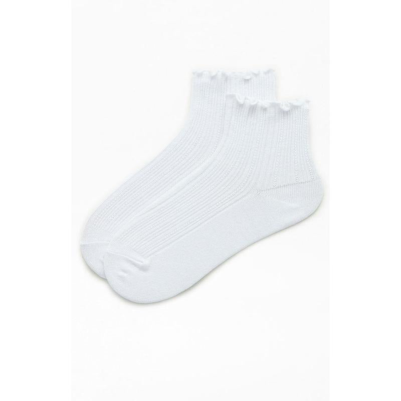 John Galt Women's White Ruffle Ankle Socks T-Shirts, Hoodie, Sweatshirt | GrindPrints.com