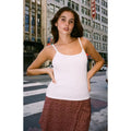 John Galt Women's White Skylar Tank Topstyle{n002}2 T-Shirts, Hoodie, Sweatshirt | GrindPrints.com