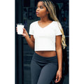 John Galt Women's White V-Neck T-Shirt Hoodie, Sweatshirt | GrindPrints.com