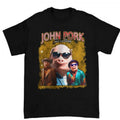 John Pork Is Calling T Shirt Funny Meme Design for Humor and Pig Lovers Hoodie, Sweatshirt | GrindPrints.com
