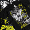 Jojo 's Bizarre Adventure T-Shirt Anime Manga Graphic Design Shirt Tee All Size Hoodie, Sweatshirt | GrindPrints.com
