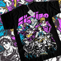 Jojo's Bizarre Adventure T-shirt Anime Manga Graphic Design Shirt Tee All Size Hoodie, Sweatshirt | GrindPrints.com