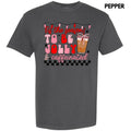 Jolly & Caffeinated Comfort Colors T-Shirt 'NLB' Hoodie, Sweatshirt | GrindPrints.com