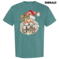 Jolly Smiling Santa Comfort Colors T-Shirt Hoodie, Sweatshirt | GrindPrints.com