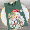 Jolly Smiling Santa Sweatshirt T-Shirts, Hoodie | GrindPrints.com