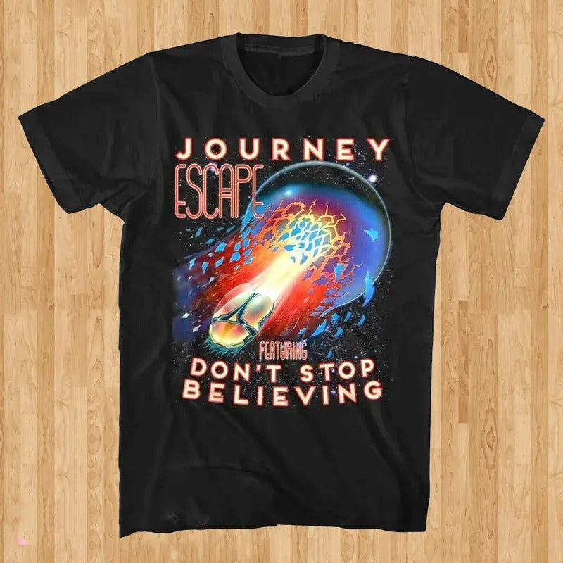 Journey Escape Don'T Stop Believing Rock Band Tour Journey ShirtsT SHIRT SHIRT T-Shirts, Hoodie, Sweatshirt
