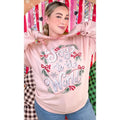 Joy To The World Christmas Graphic Sweatshirt T-Shirts, Hoodie | GrindPrints.com
