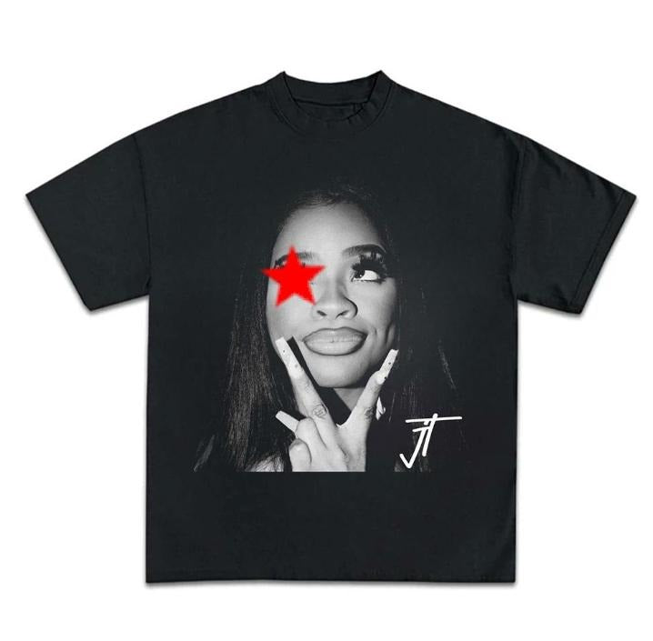 Jt Star Signature Shirt Graphic Tee Gift Fans Rap Music Hoodie, Sweatshirt | GrindPrints.com