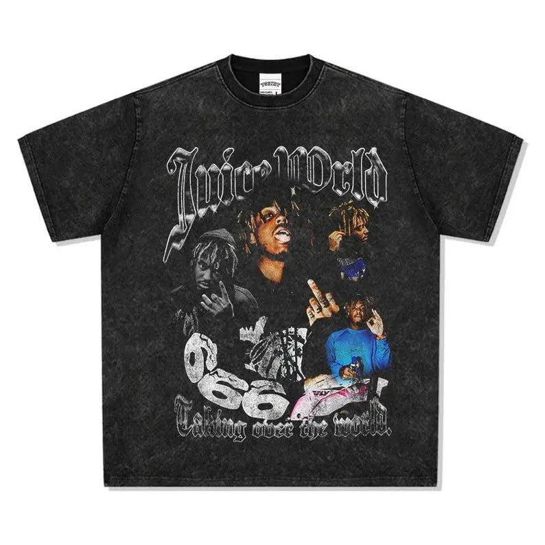 Juice WRLD 999 Vintage Comfort Colors T-shirt, Fabric Streetwear For Men Women Hoodie, Sweatshirt | GrindPrints.com