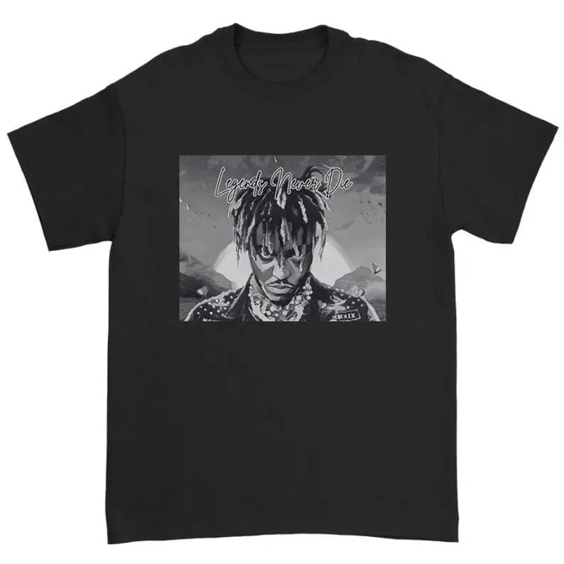 Juice Wrld T-shirt, Gift For Fan T-Shirt, Unisex Cotton For Men Women Hoodie, Sweatshirt | GrindPrints.com
