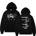 Juicee W.rl|d Songs Hoodie, Hip Hop Rapper Juicee W.rl|d 999 Hoodie Unisex Classic Collar T-Shirts, Sweatshirt