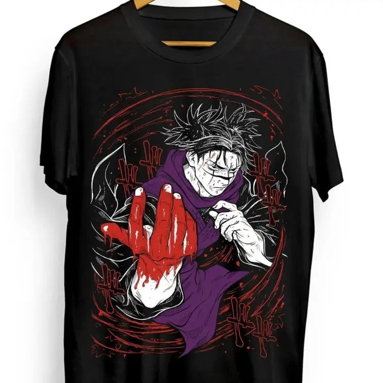 Jujutsu Kaisen Bloody Choso T-Shirt Japanese Manga Horror Anime Gift Soft Tee Hoodie, Sweatshirt | GrindPrints.com