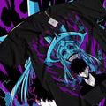 Jujutsu Kaisen Fushiguro Toji T-shirt Anime Horror Black Gift Shirt All Size Hoodie, Sweatshirt | GrindPrints.com