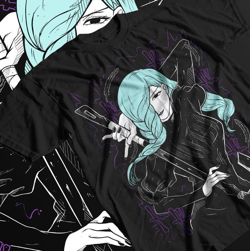 Jujutsu Kaisen mei mei T-Shirt S-4XL Gojo Satoru Sukuna Megumi Itadori Horror shirt Hoodie, Sweatshirt | GrindPrints.com