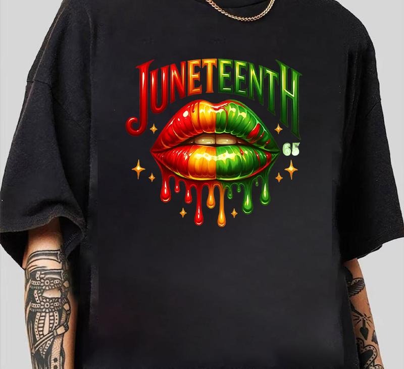 Juneteenth 1865 T-Shirt Trendy Gift for Him Street Style Pair with Anything Hoodie, Sweatshirt | GrindPrints.com
