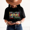 Juneteenth June 19th 1865 Equality Is Greater Than Division T-Shirt, Black Dope Shirt, Black History Shirt Hoodie, Sweatshirt