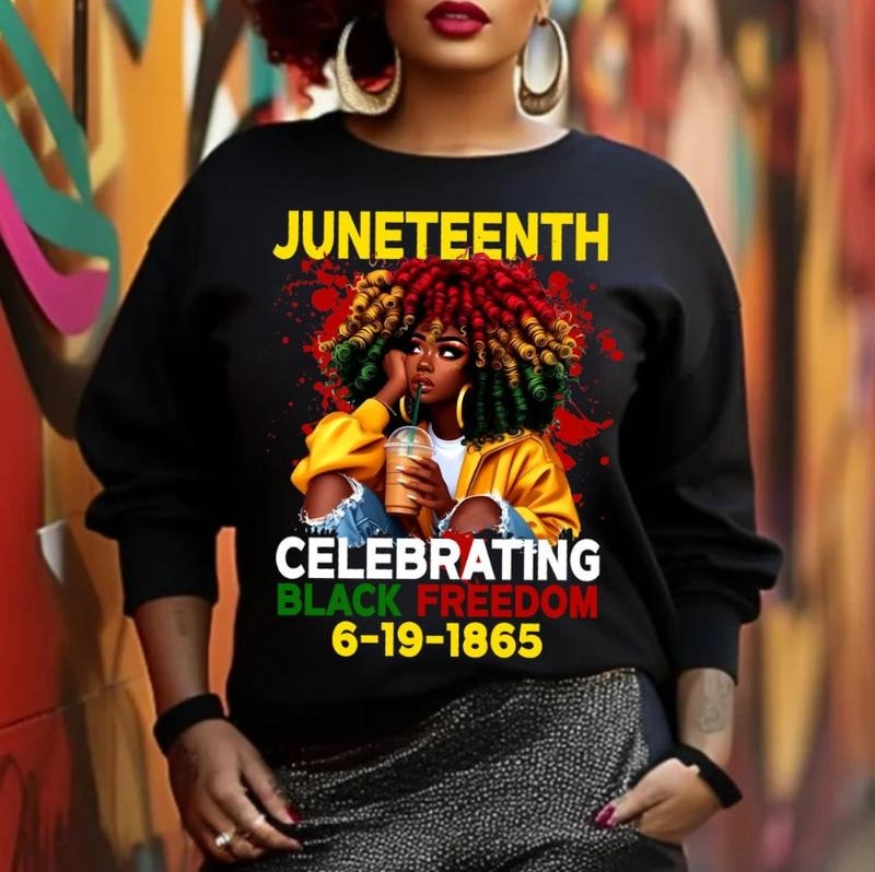 Juneteenth T-shirt, Celebrate Juneteenth 1865 Shirt, Celebrating Black Freedom Tees, Black Pride Culture T-shirt, Black...