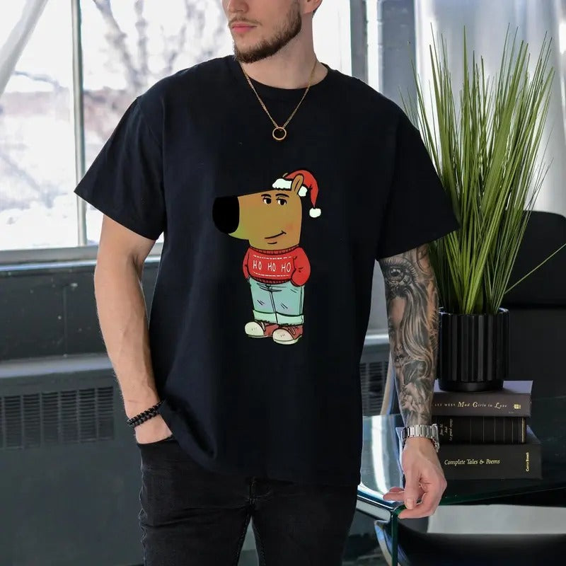 Just Chill Guy Funny Meme Shirt My New Character Chill Guy Dog That Lowkey Doesn'T Give Meme Shirt Funny Viral Trending Meme Shirt T-Shirts, Hoodie, Sweatshirt