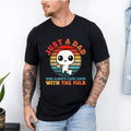 Just A Dad Who Always Came Back With The Milk Shirt, Funny Fathers Day Graphic Tee, Fathers Day Gift, Dad Shirt, Papa Tee...