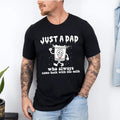 Just Dad Who Came Back Milk Raccoon Shirt Dark Humor Minimalist Funny Milk Funny Dad Shirt Papa Shirt T-Shirts, Hoodie, Sweatshirt