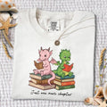 Just One More Chapter Dragon Shirt, Book Dragon Sweatshirt, Reading Teacher T-shirt, Bookworm Sweater, Teacher Tee, Book...