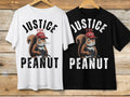 Justice for Peanut Shirt, Peanut the Squirrel Shirt,  Squirrel Lover Gift, Save Squirrel Gift Hoodie, Sweatshirt