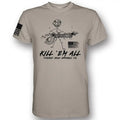 KILL EM' ALL MACHINE GUNNER T-Shirts, Hoodie, Sweatshirt