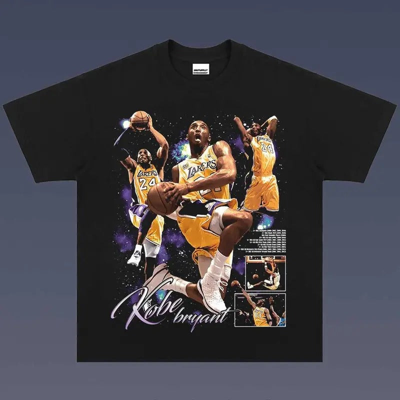 KOBE VINTAGE  Tee | Vintage Tee Graphic T-Shirt Sweatshirt Hoodie | Sport Tee - Gift For Fan 6.6 | GrindPrints.com