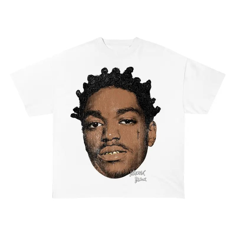 KODAK BIG FACE BLACK TEE Heavy Cotton Tee Basketball Sreetwear 90s Styled Hoodie, Sweatshirt | GrindPrints.com