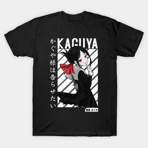 Kaguya Sama Love Is War T-Shirt, Japanese Anime Tees Unisex Tshirt T-Shirt Tee ALL SIZES Hoodie, Sweatshirt | GrindPrints.com