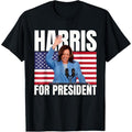 Kalama Harris For President 2024 T-Shirt made in usa Hoodie, Sweatshirt | GrindPrints.com