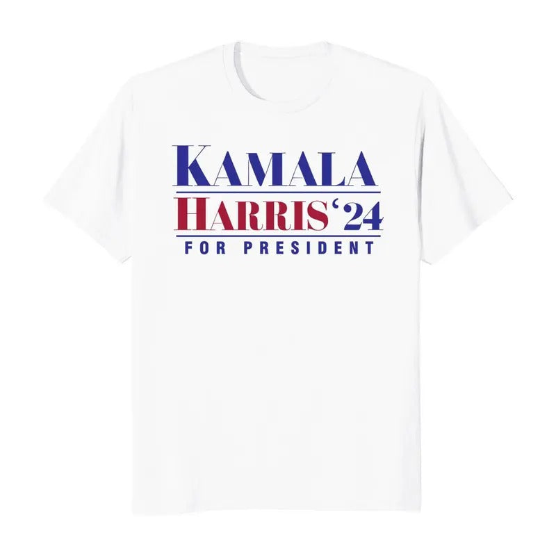 Kamala Harris 2024 Election T-Shirt C Casual Cotton Hoodie, Sweatshirt | GrindPrints.com